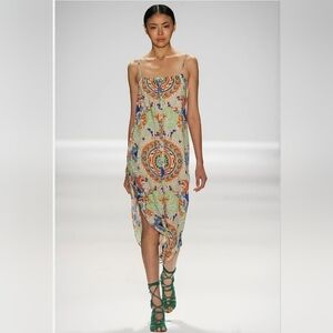 Mara Hoffman Jungle Trip Easy Cami Midi, VGUC, Size L